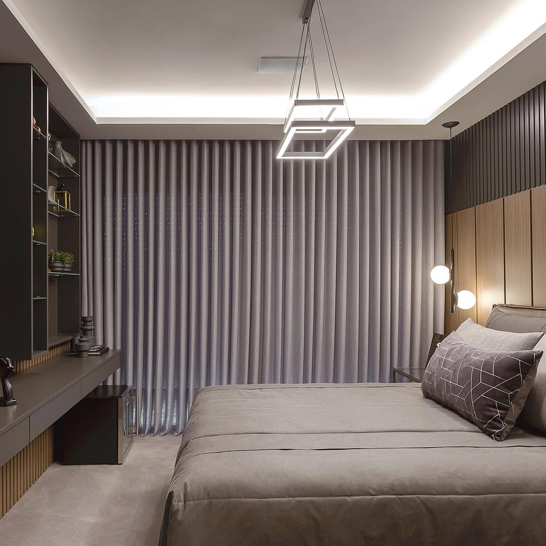 Cortina Cinza Essencial - Casa Cortina